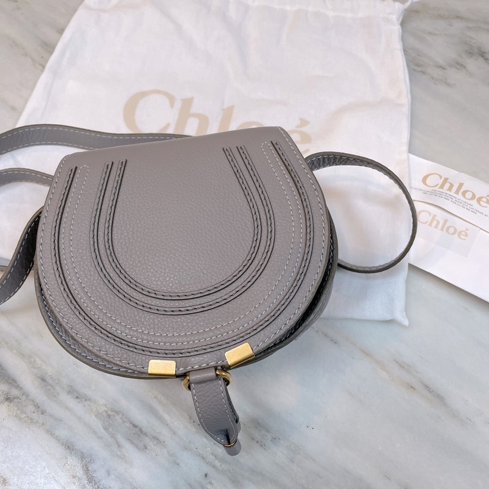 Chloe Mini Marcie Leather cross body